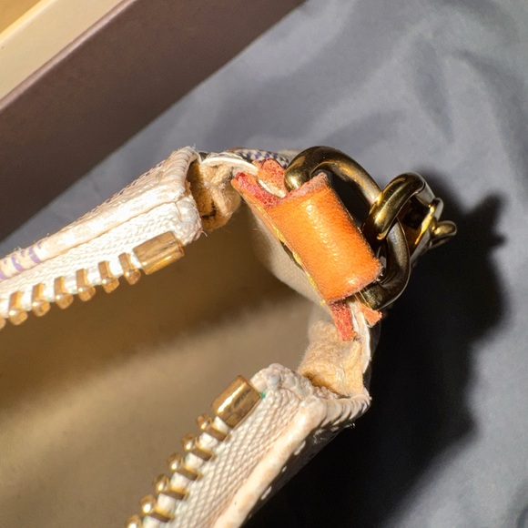 Discontinued Louis Vuitton Damier Azur Eva Gold Accents Dustbag Gift Box/Receipt - Picture 11 of 16